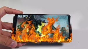 overheating smartphone